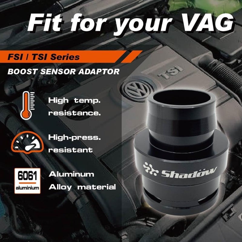 Shadow محول مستشعر ضغط التفريغ لقياس التعزيز لسيارات فولكس فاجن جولف MK5 MK6 GTI، أودي A4 B7، SEAT سكودا EA113 EA888 GEN2 - Image 2